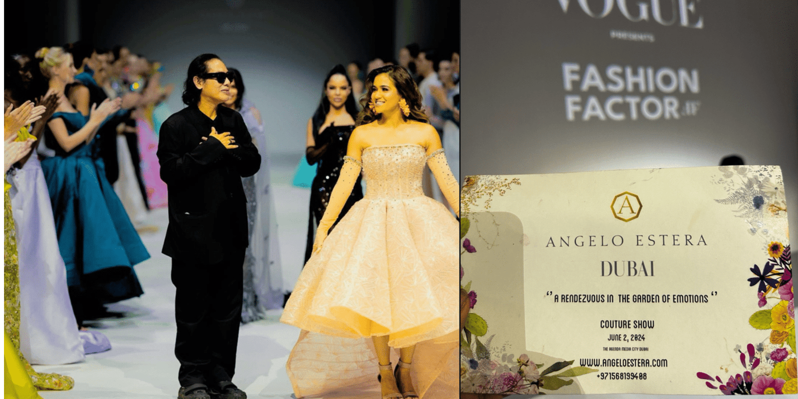 Angelo Estera's Couture Triumph in Dubai