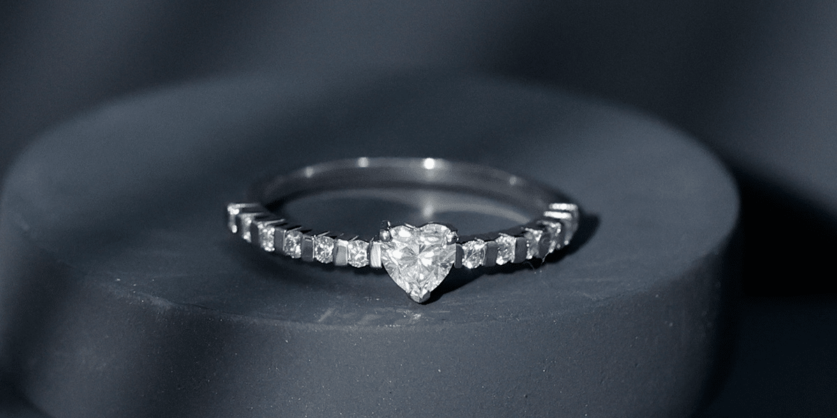 Eco-Friendly Love Rosec Jewels Moissanite Rings