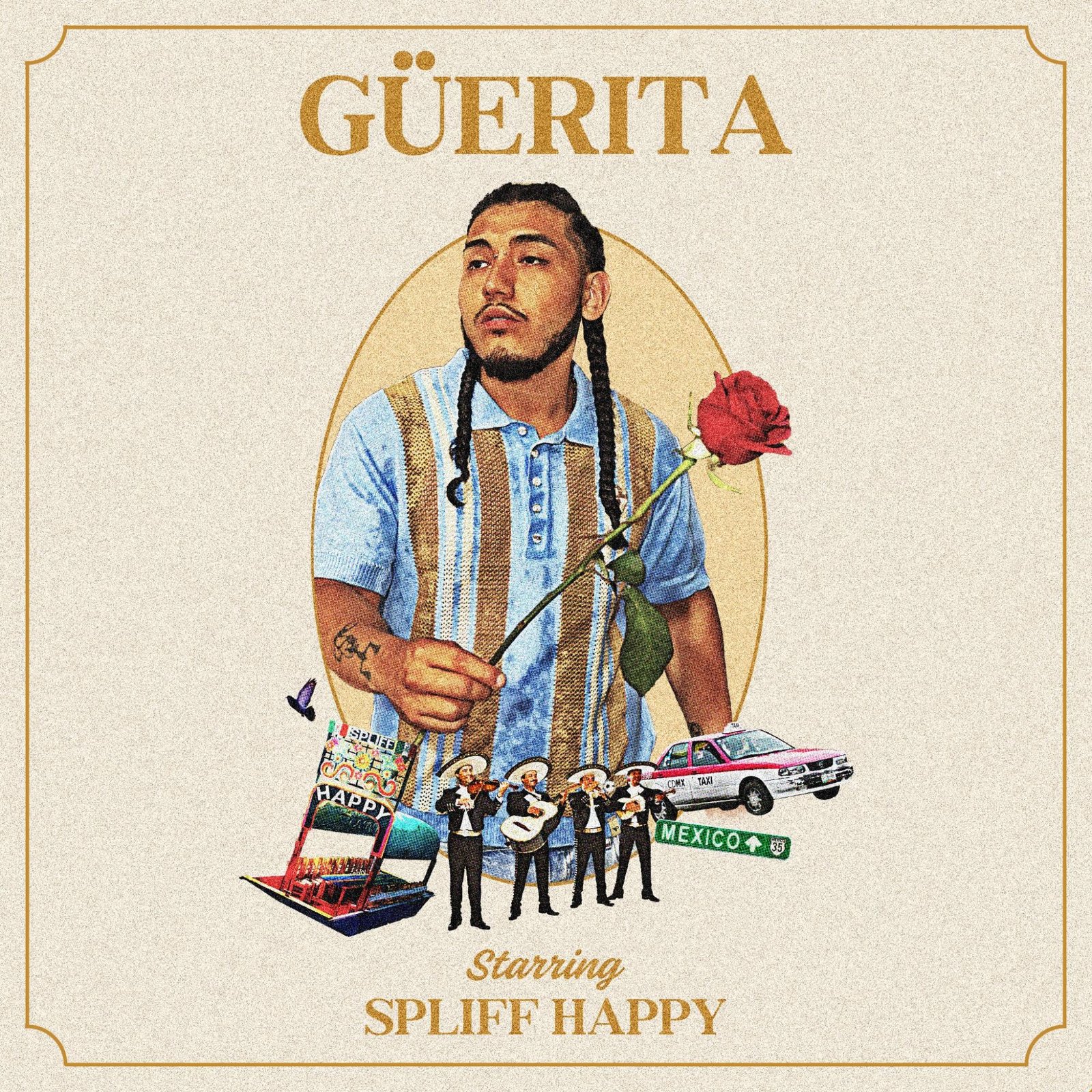 SpliffHappy's First TikTok Música Mexicana Track Güerita