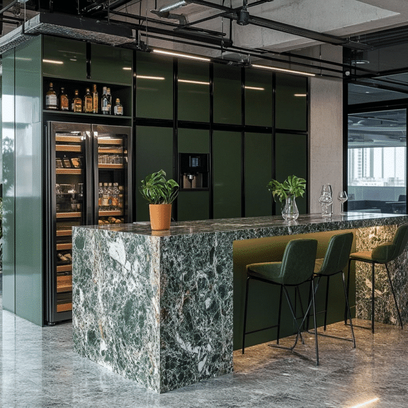 The Art of the Green Kitchen: Crafting Elegance with Chloe Wang