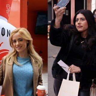 Modelones Brings Santa & ‘Paw-some’ Reindeer Pups to NYC Streets for Free Holiday Glam