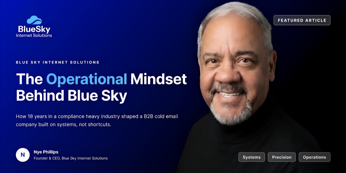How Blue Sky Internet Solutions Built Its Cold Email Performance Guarantee