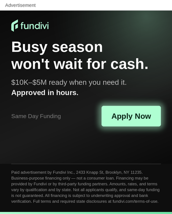 Same day business funding options